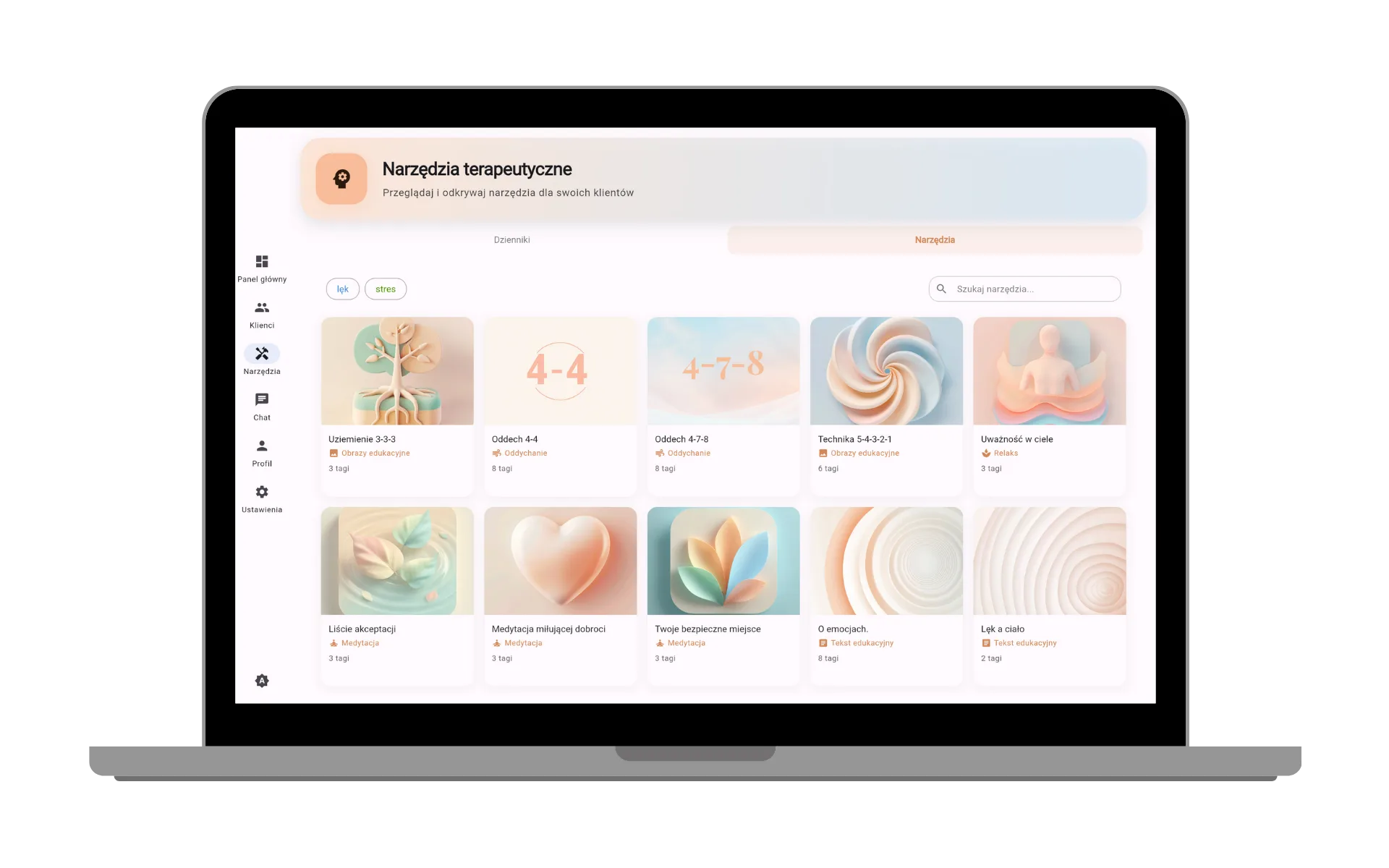 Narzędzia terapeutyczne